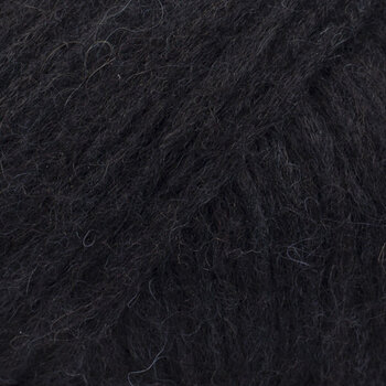 Strickgarn Drops Air Uni Colour 31 Black Strickgarn - 1