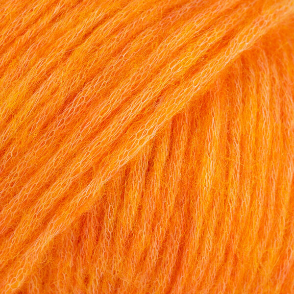 Fios para tricotar Drops Air Mix 38 Electric Orange Fios para tricotar