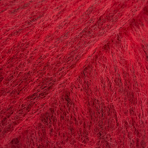 Fil à tricoter Drops Air Uni Colour 44 Crimson Red Fil à tricoter