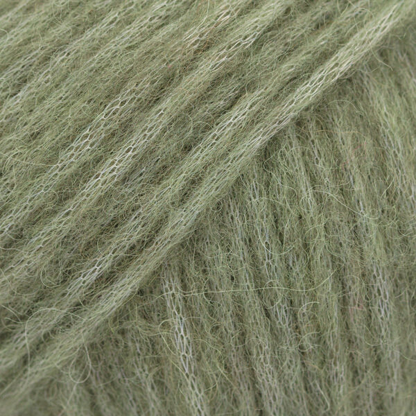 Fil à tricoter Drops Air Uni Colour 48 Antique Green Fil à tricoter