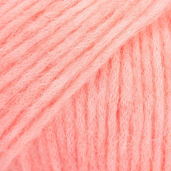 Pređa za pletenje Drops Air Uni Colour 50 Peach Pink Pređa za pletenje