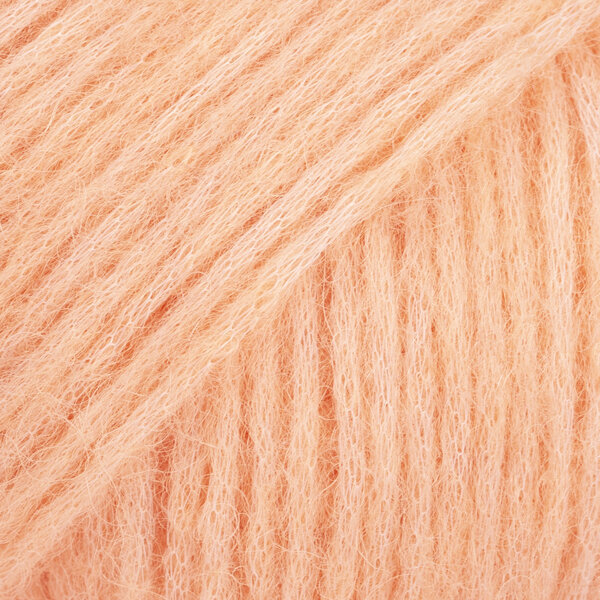 Strickgarn Drops Air Uni Colour 54 Sweet Apricot Strickgarn