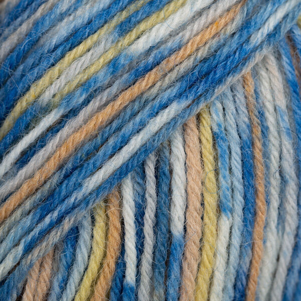 Knitting Yarn Drops Fabel Print 910 Sea Mist Knitting Yarn