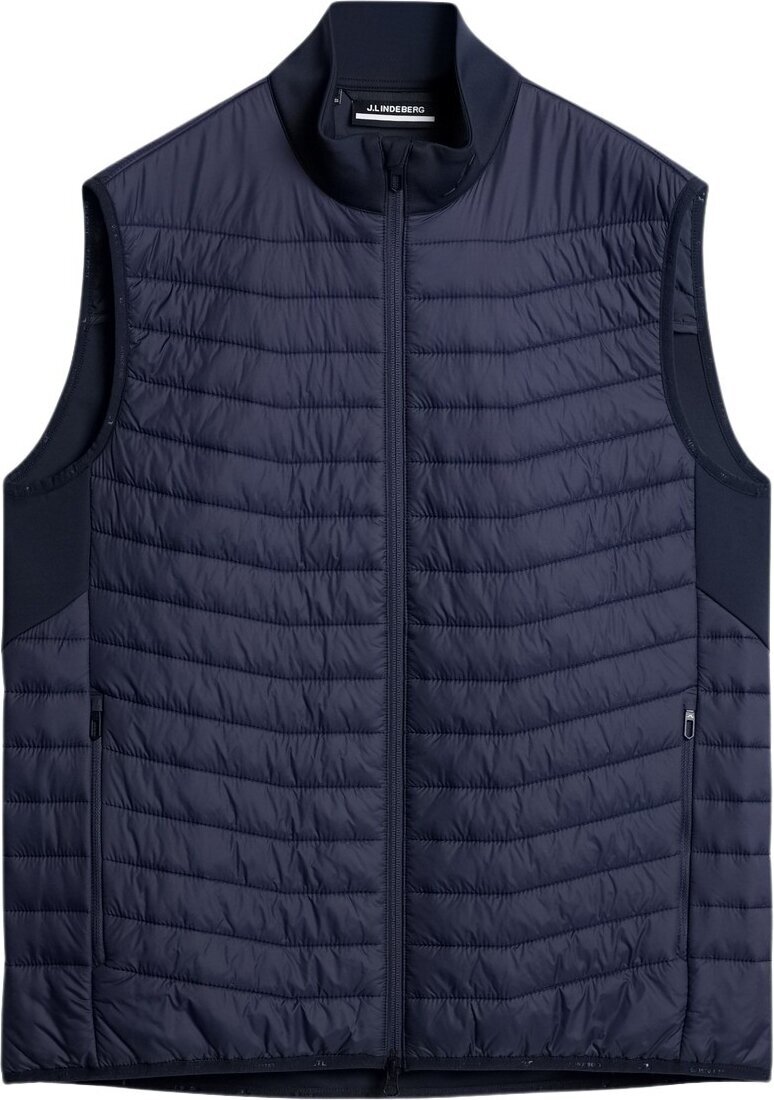 Tröja J.Lindeberg Holden Quilt Hybrid JL Navy XL Collegepaita