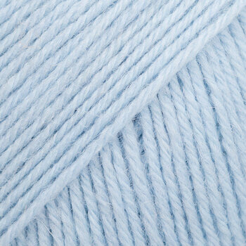 Strickgarn Drops Fabel Uni Colour 117 Light Blue Strickgarn - 1