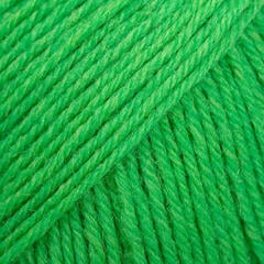 Przędza dziewiarska Drops Fabel Uni Colour 118 Parrot Green Przędza dziewiarska