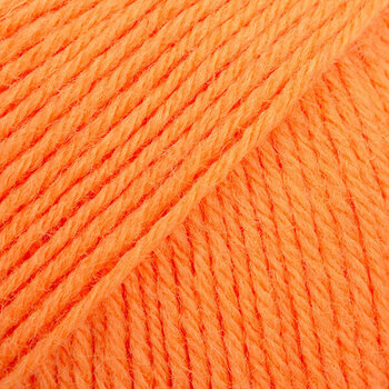 Pletilna preja Drops Fabel Uni Colour 119 Electric Orange Pletilna preja - 1