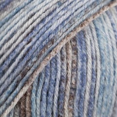 Pređa za pletenje Drops Fabel Long Print Long Print 604 Ocean View Pređa za pletenje