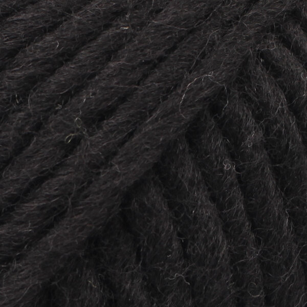 Knitting Yarn Drops Snow Uni Colour 02 Black Knitting Yarn