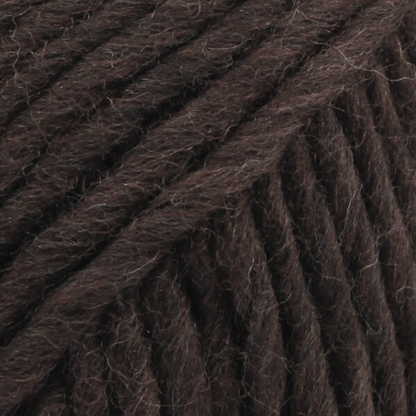 Knitting Yarn Drops Snow Uni Colour 03 Dark Brown Knitting Yarn