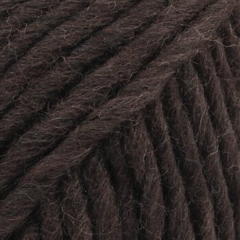 Fios para tricotar Drops Snow Uni Colour 03 Dark Brown Fios para tricotar - 1