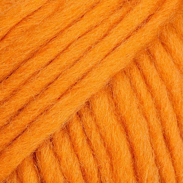 Knitting Yarn Drops Snow Uni Colour 101 Tangerine Knitting Yarn