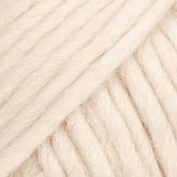 Strickgarn Drops Snow Uni Colour 102 Marshmallow Strickgarn - 1