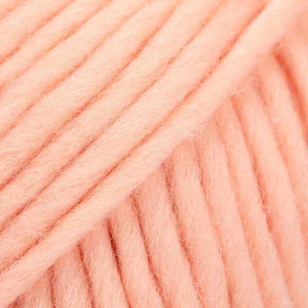 Knitting Yarn Drops Snow Uni Colour 110 Light Peach Knitting Yarn