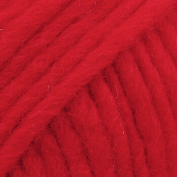 Strickgarn Drops Snow Uni Colour 56 Christmas Red Strickgarn - 1