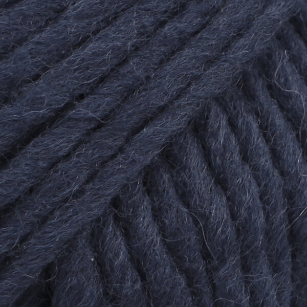 Hilo de tejer Drops Snow Uni Colour 57 Navy Blue Hilo de tejer