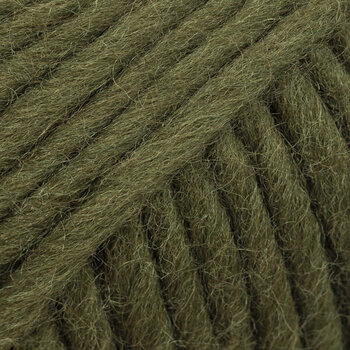 Strickgarn Drops Snow Uni Colour 92 Dark Moss Strickgarn - 1