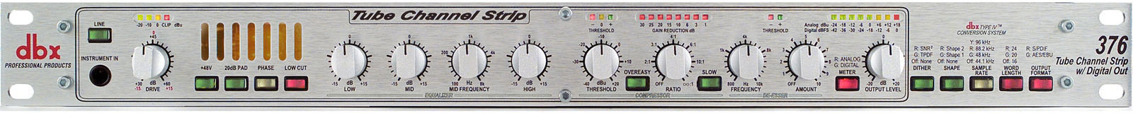 Mikrofónový predzosilňovač dbx 376