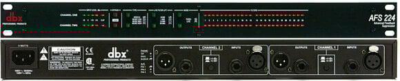 Feedback reductie dbx AFS224 - 1