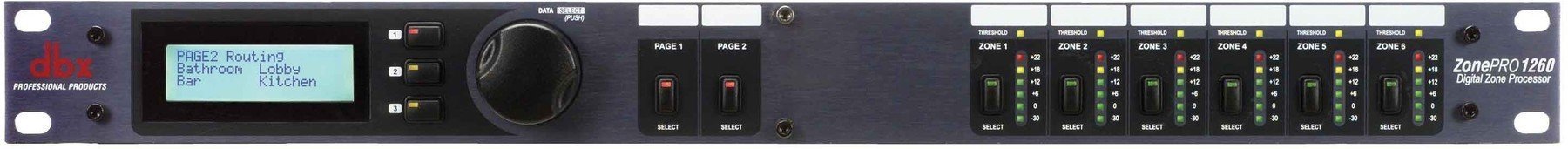 Rackmengpaneel dbx ZONE PRO 1260