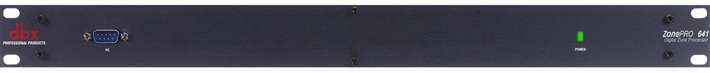 Rackmengpaneel dbx ZONE PRO 641