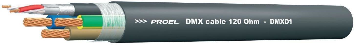 Audio kabel, metraža PROEL DMXD1