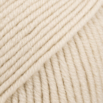 Fil à tricoter Drops Merino Extra Fine Uni Colour 50 Light Beige Fil à tricoter - 1