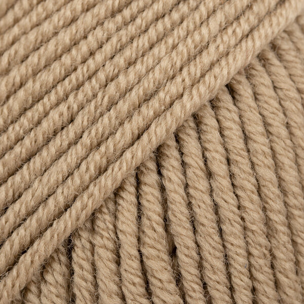 Przędza dziewiarska Drops Merino Extra Fine Uni Colour 51 Double Latte Przędza dziewiarska