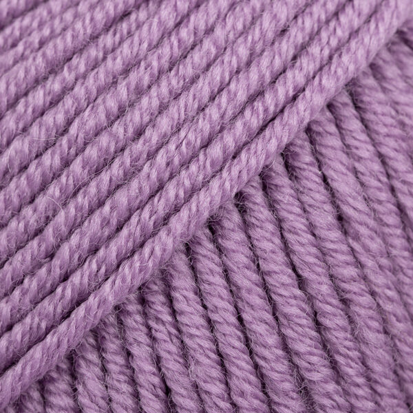 Filati per maglieria Drops Merino Extra Fine Uni Colour 22 Medium Purple Filati per maglieria