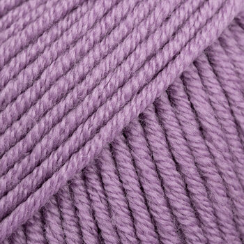 Knitting Yarn Drops Merino Extra Fine Uni Colour 22 Medium Purple Knitting Yarn - 1