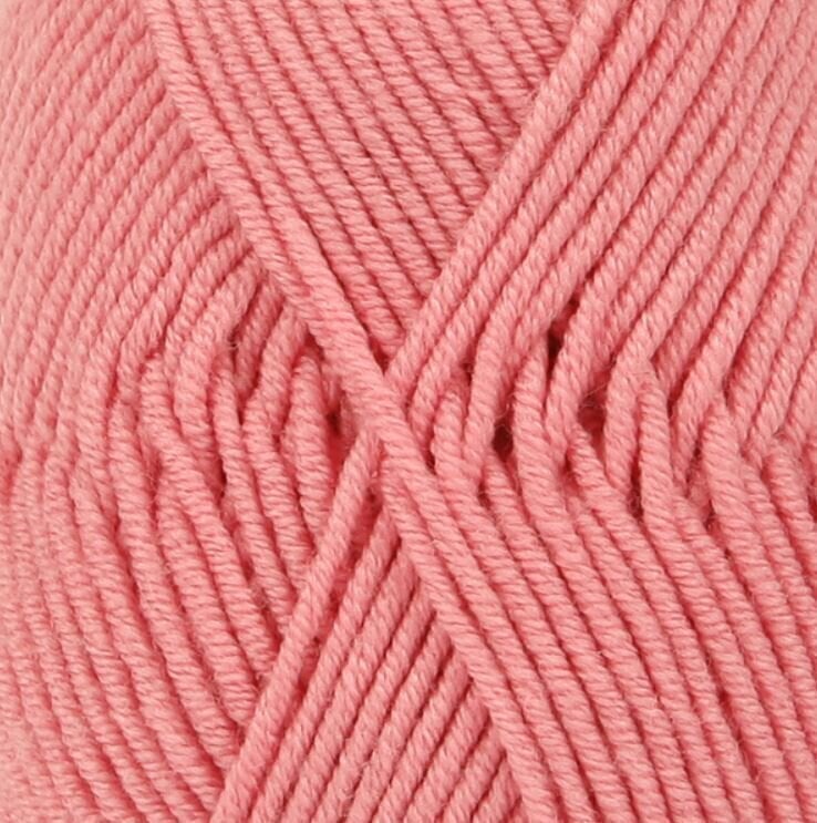 Fil à tricoter Drops Merino Extra Fine Uni Colour 33 Rose Fil à tricoter