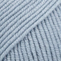 Stickgarn Drops Merino Extra Fine Uni Colour 38 Blue Fog Stickgarn