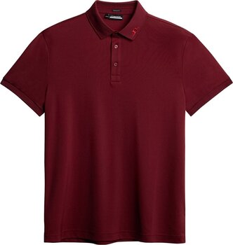 Polo-Shirt J.Lindeberg KV Regular Fit Print House Of JL Red S Polo-Shirt - 1