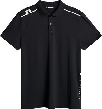 Πουκάμισα Πόλο J.Lindeberg Lionel Regular Fit Black XL Πουκάμισα Πόλο - 1