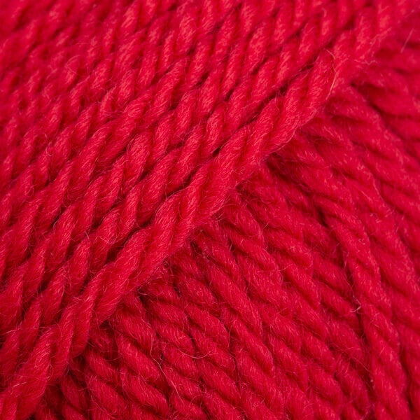 Fil à tricoter Drops Alaska Uni Colour 10 Red Fil à tricoter