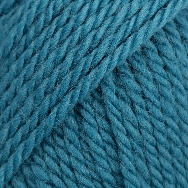 Fil à tricoter Drops Alaska Uni Colour 52 Dark Turquoise Fil à tricoter