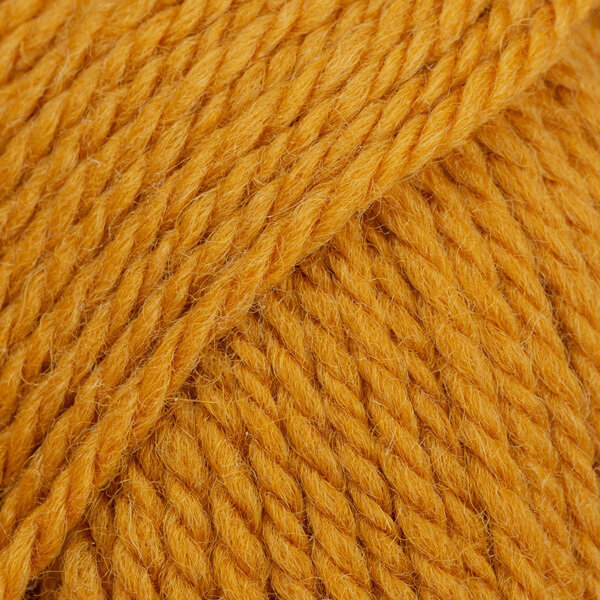 Fil à tricoter Drops Alaska Uni Colour 58 Mustard Fil à tricoter