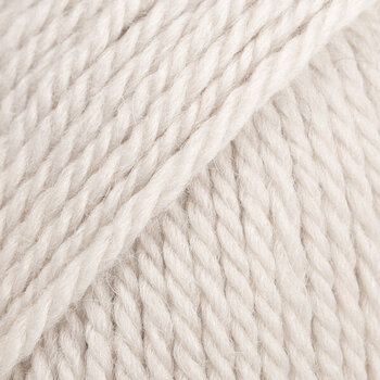 Strickgarn Drops Alaska Uni Colour 69 Pearl White Strickgarn - 1