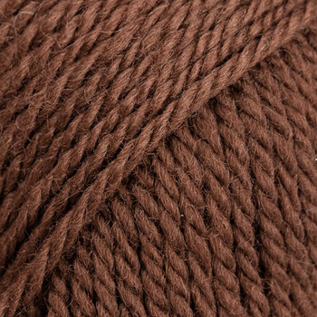 Stickgarn Drops Alaska Uni Colour 70 Chocolate Stickgarn - 1