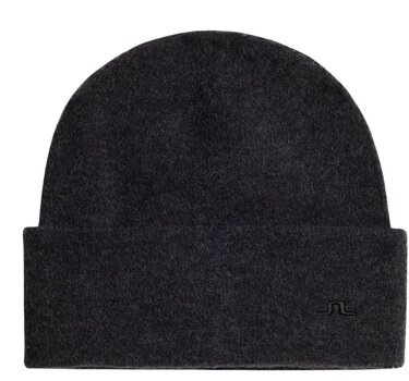 Winter Hat J.Lindeberg Diamond Alpaca Mix Black Melange Hat - 1