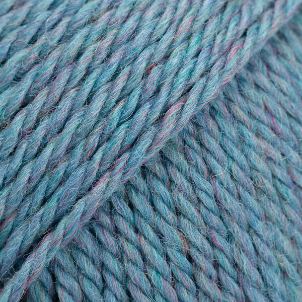 Knitting Yarn Drops Alaska Mix 72 Peacock Blue Knitting Yarn