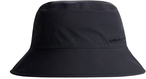 Hut J.Lindeberg Sandy Rain Black Bucket Hat - 1