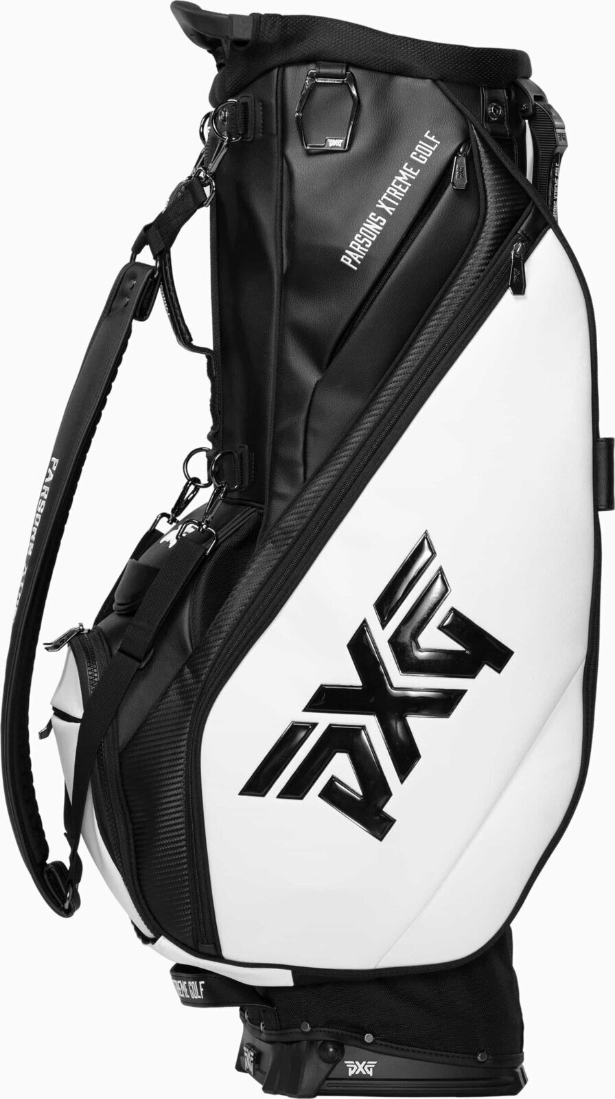 Torba golfowa stojąca PXG Hybrid Torba golfowa stojąca Black-Black/White