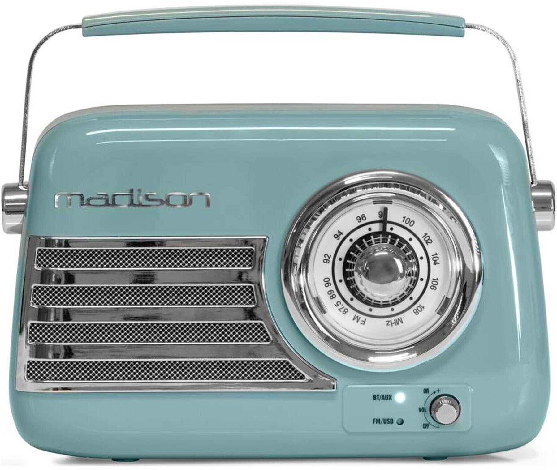 Radio retro Madison Freesound-VR40BLU Blue Radio retro