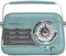 Radio rétro Madison Freesound-VR40BLU Blue Radio rétro