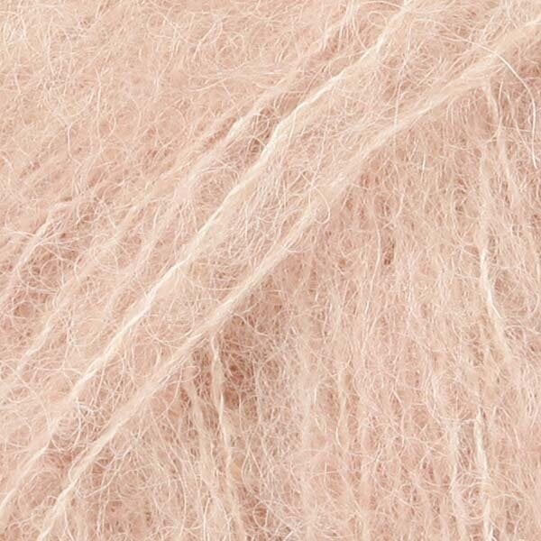 Strickgarn Drops Brushed Alpaca Silk Uni Colour 20 Pink Sand Strickgarn