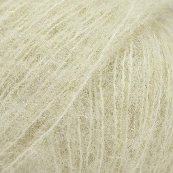 Kötőfonal Drops Brushed Alpaca Silk Uni Colour 27 Rainforest Dew Kötőfonal