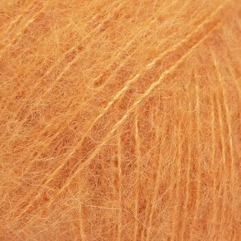 Pletacia priadza Drops Brushed Alpaca Silk Uni Colour 29 Tangerine Pletacia priadza - 1