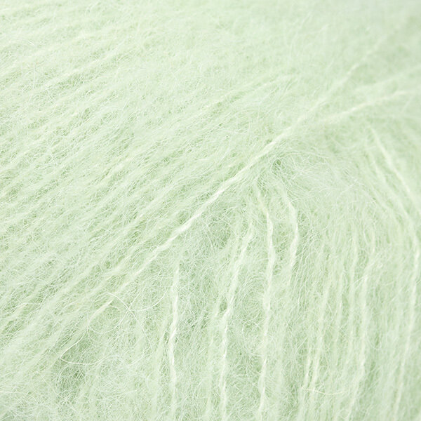 Strickgarn Drops Brushed Alpaca Silk Uni Colour 33 Pistachio Ice Cream Strickgarn