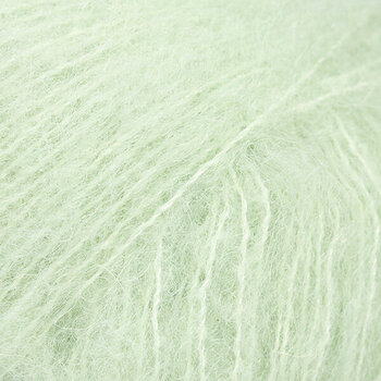 Strikkegarn Drops Brushed Alpaca Silk Uni Colour 33 Pistachio Ice Cream Strikkegarn - 1